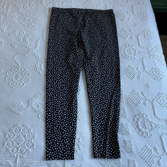 No Boundaries junior’s size XL 15-17 black and white polka dot leggings - Picture 6 of 6